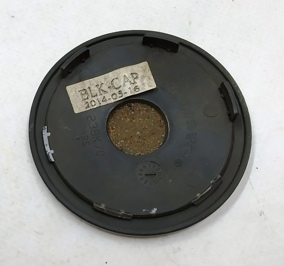 5 Forgiato Aggio central rim cap (damaged) Tesla model S, model S REST 6005879-01-A