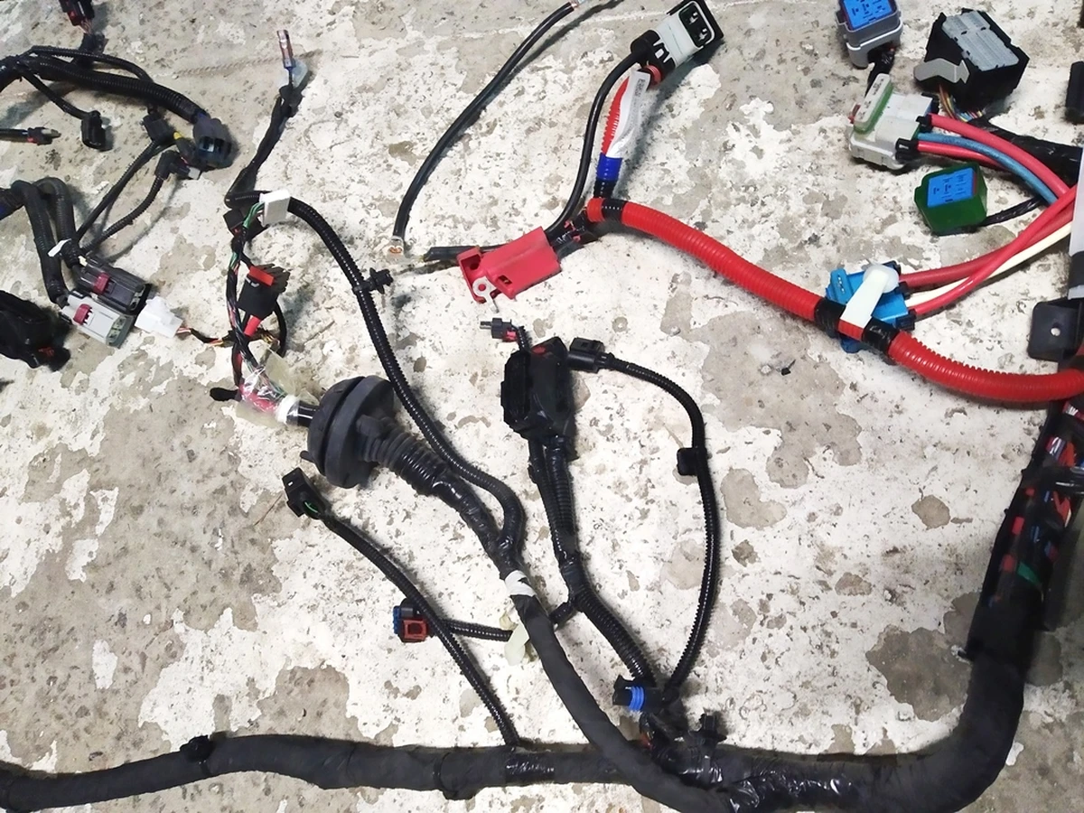 1 Електропроводка підкапотна AWD (пошкодження) Tesla model Y 2489058-01-B