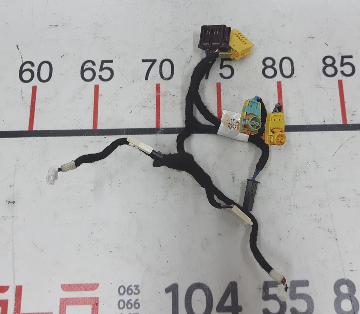 1 Heated Steering Wheel Airbag Wiring REV AD Tesla Model S REST, Model X 2498689