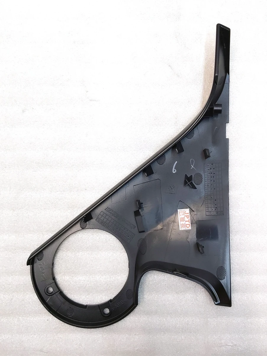 Upper right outer mirror bracket cover plate BLACK Tesla model Y 2229.3022