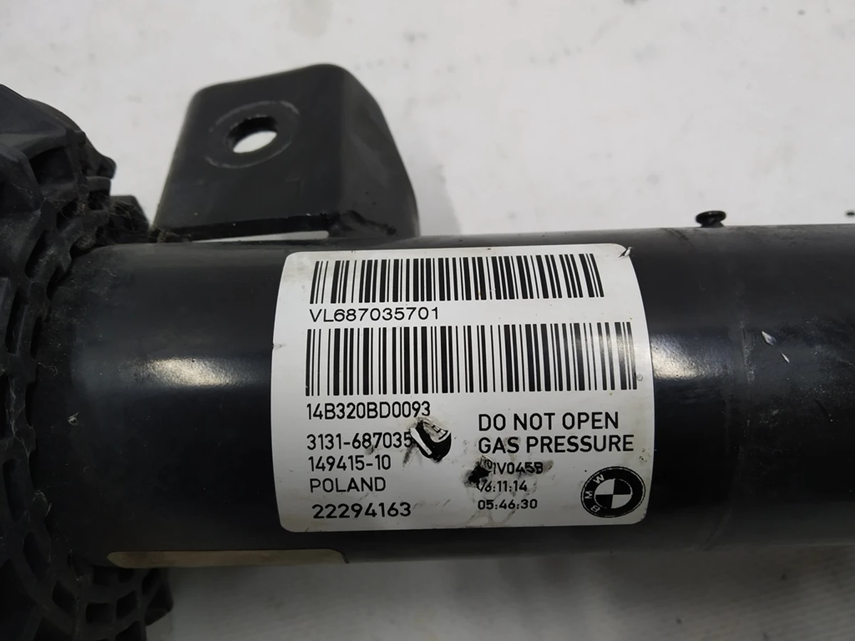 Модуль пружинний передній в зборі лівий з пошкодженням BMW I3 31316870357