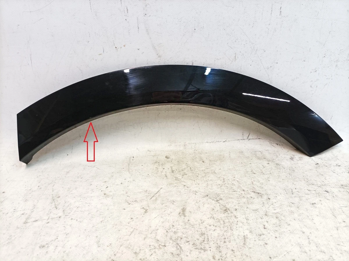 Rear left wheel arch extension with minor damage Paint code: LY9T Audi E-tron 4KE853817A