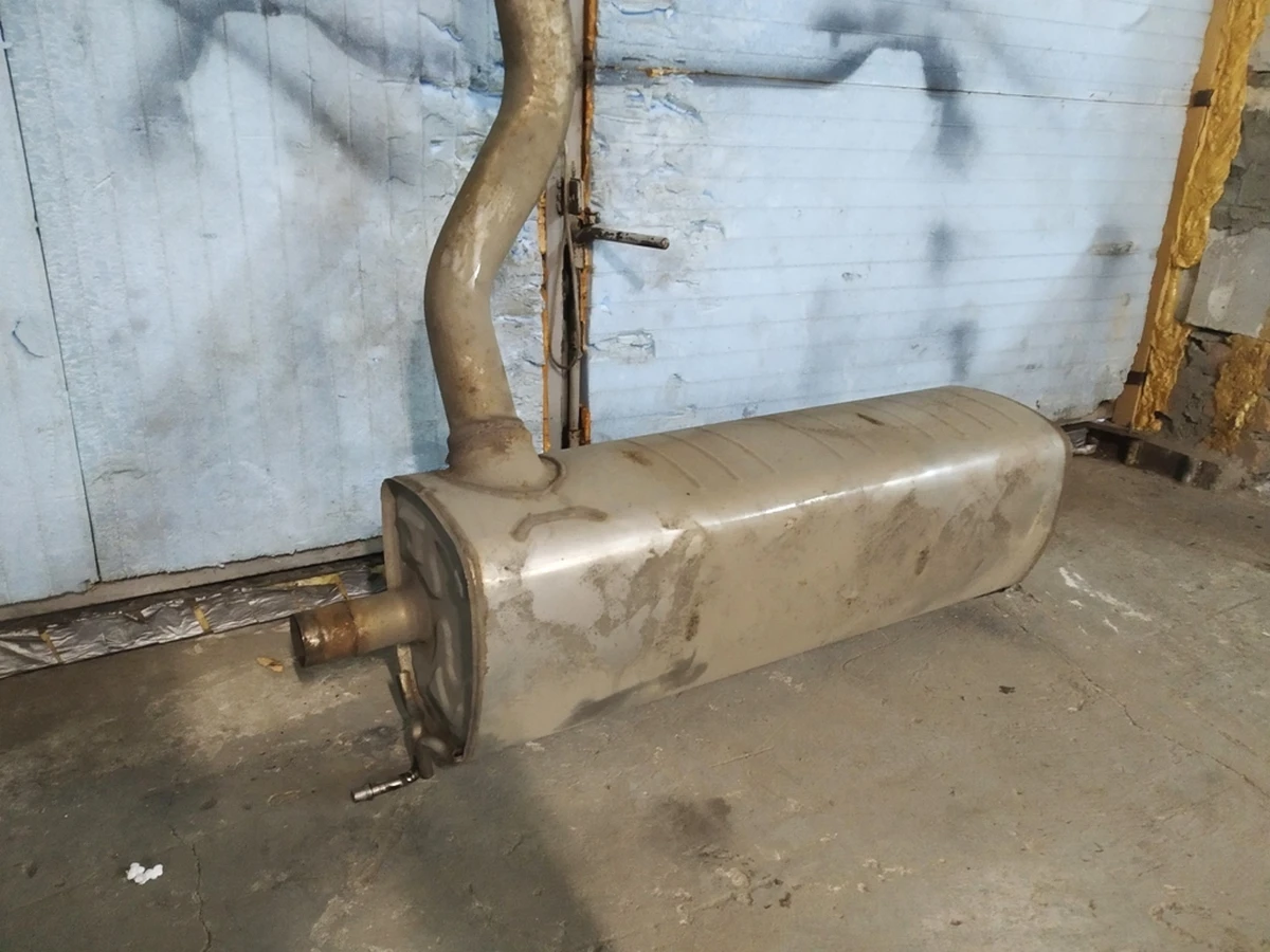 Глушитель средний и задний Audi Q7 4M0253181AR