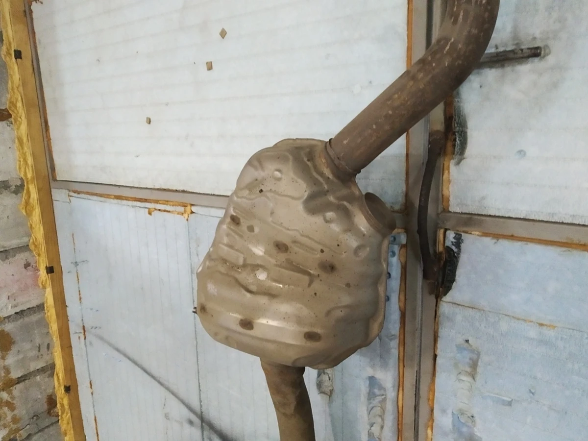 Глушитель средний и задний Audi Q7 4M0253181AR