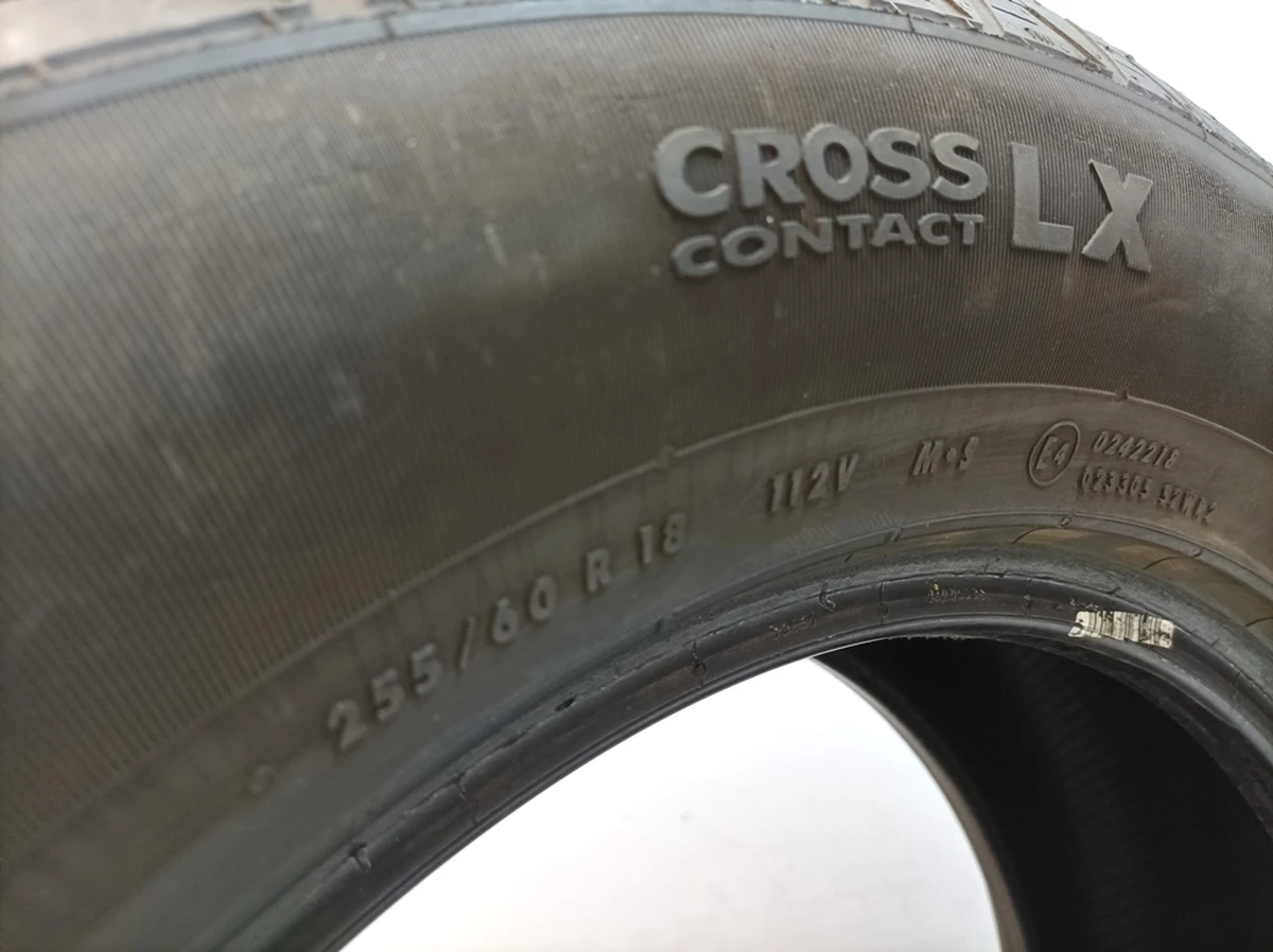 Tire Continental Cross ContactLX 255/60 R18 112V M S 6.05mm Audi Q7 4M0601433