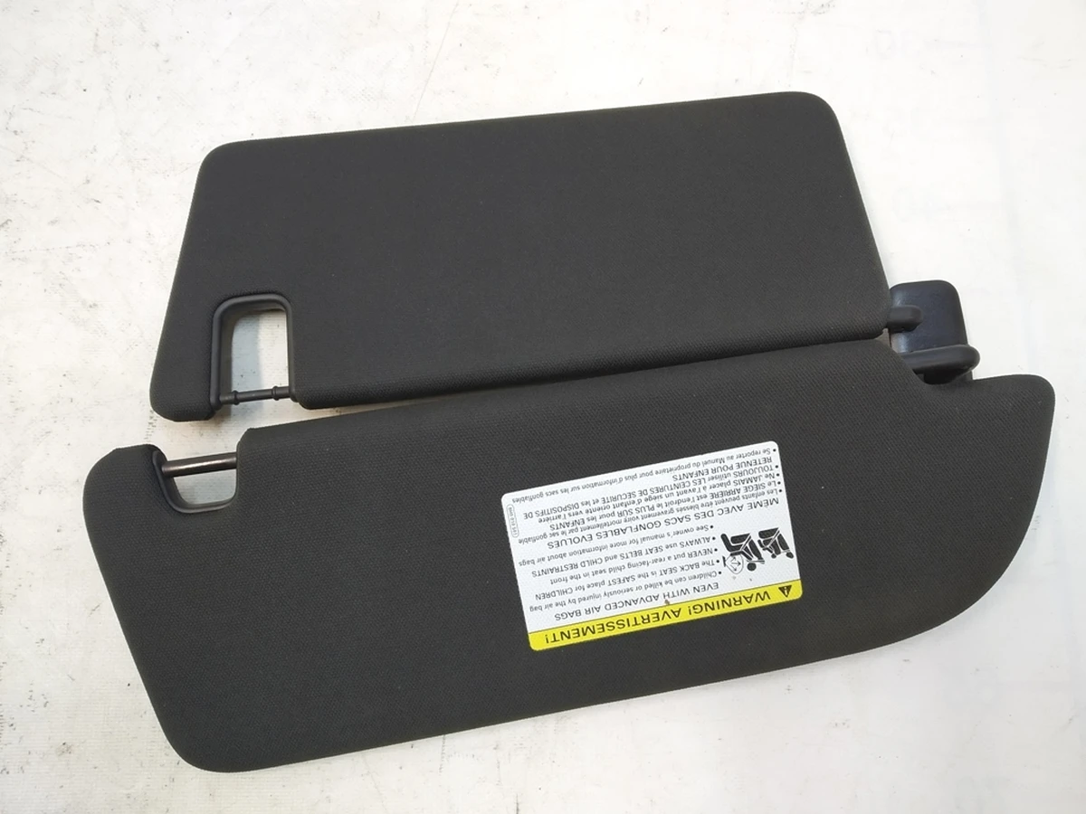 Double left sun visor with mirror and illumination Audi Q7 4M0857551AJ