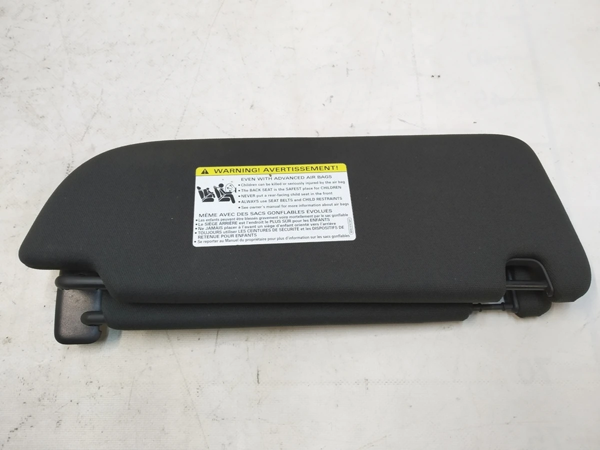 Double left sun visor with mirror and illumination Audi Q7 4M0857551AJ