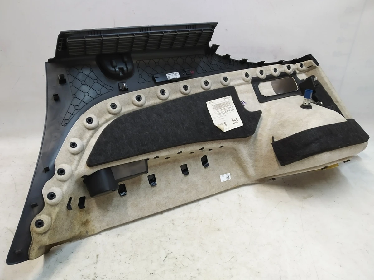 Luggage compartment upholstery left Audi Q7 4M0863879P