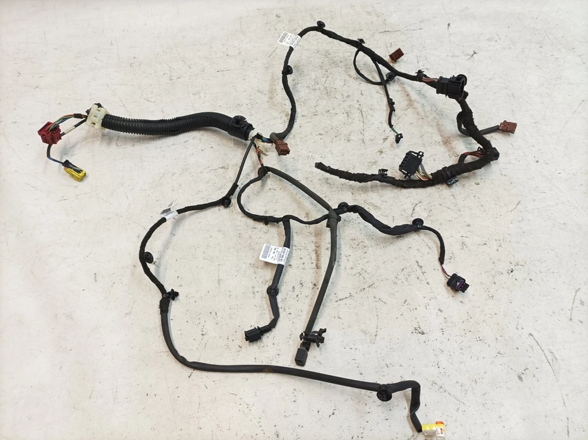 Wiring frame seat front right with oxidized contacts 4M0971365BC 4M0971553D Audi Q7 4M0971366ER