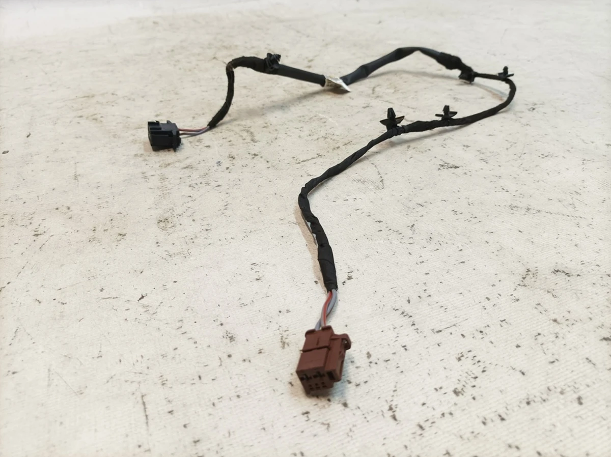 Wiring for backrest adjustment and lumbar support with oxidized contacts Audi Q7 4M0971369DG