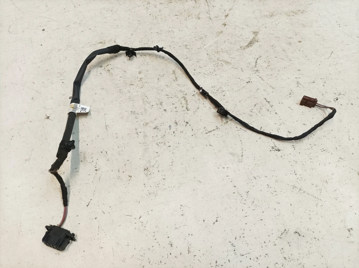 Wiring for backrest adjustment and lumbar support with oxidized contacts Audi Q7 4M0971369DG