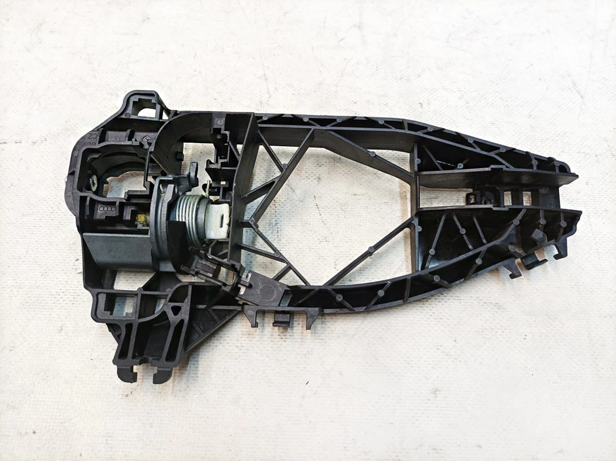 Front rear left outer door handle housing with opening mechanism Audi E-tron 4N0837811B