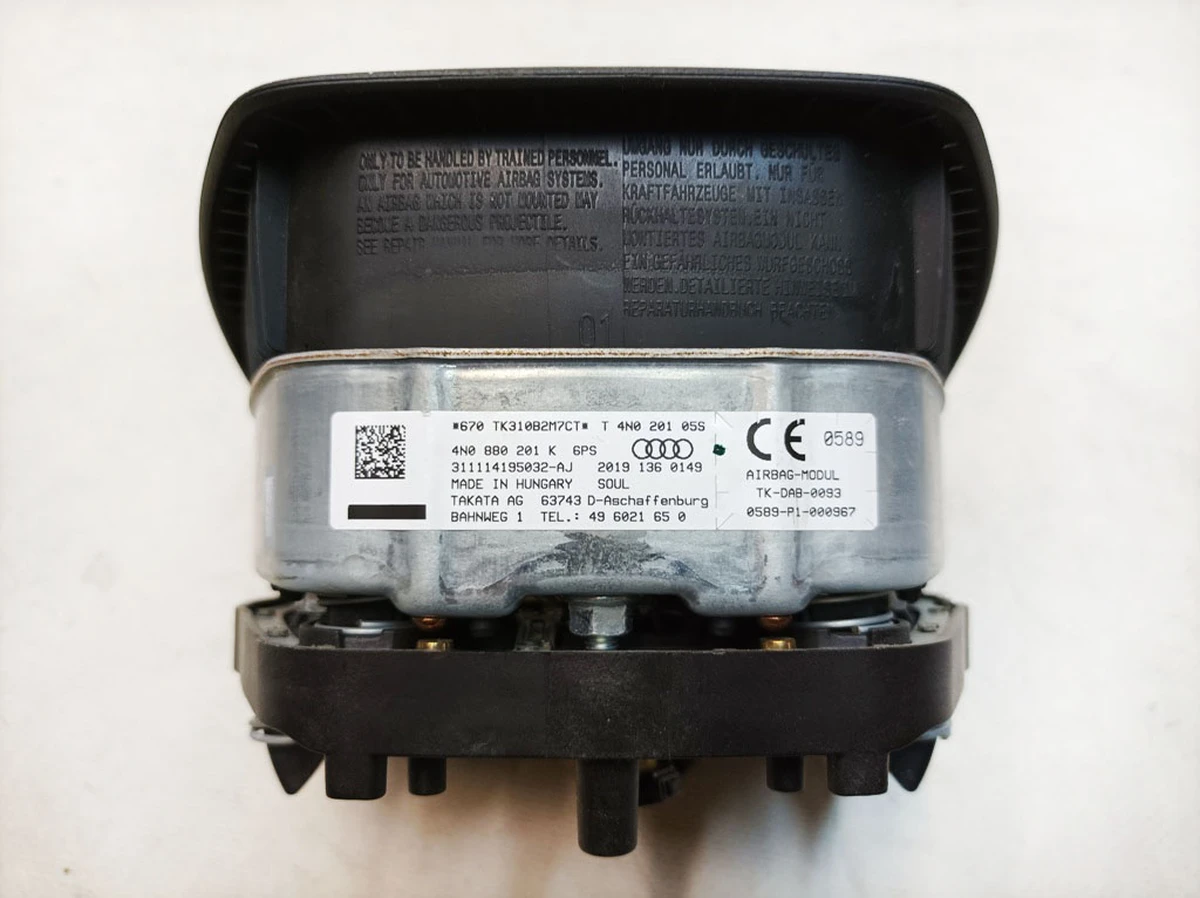 Airbag module for steering wheel Audi E-tron 4N0880201K