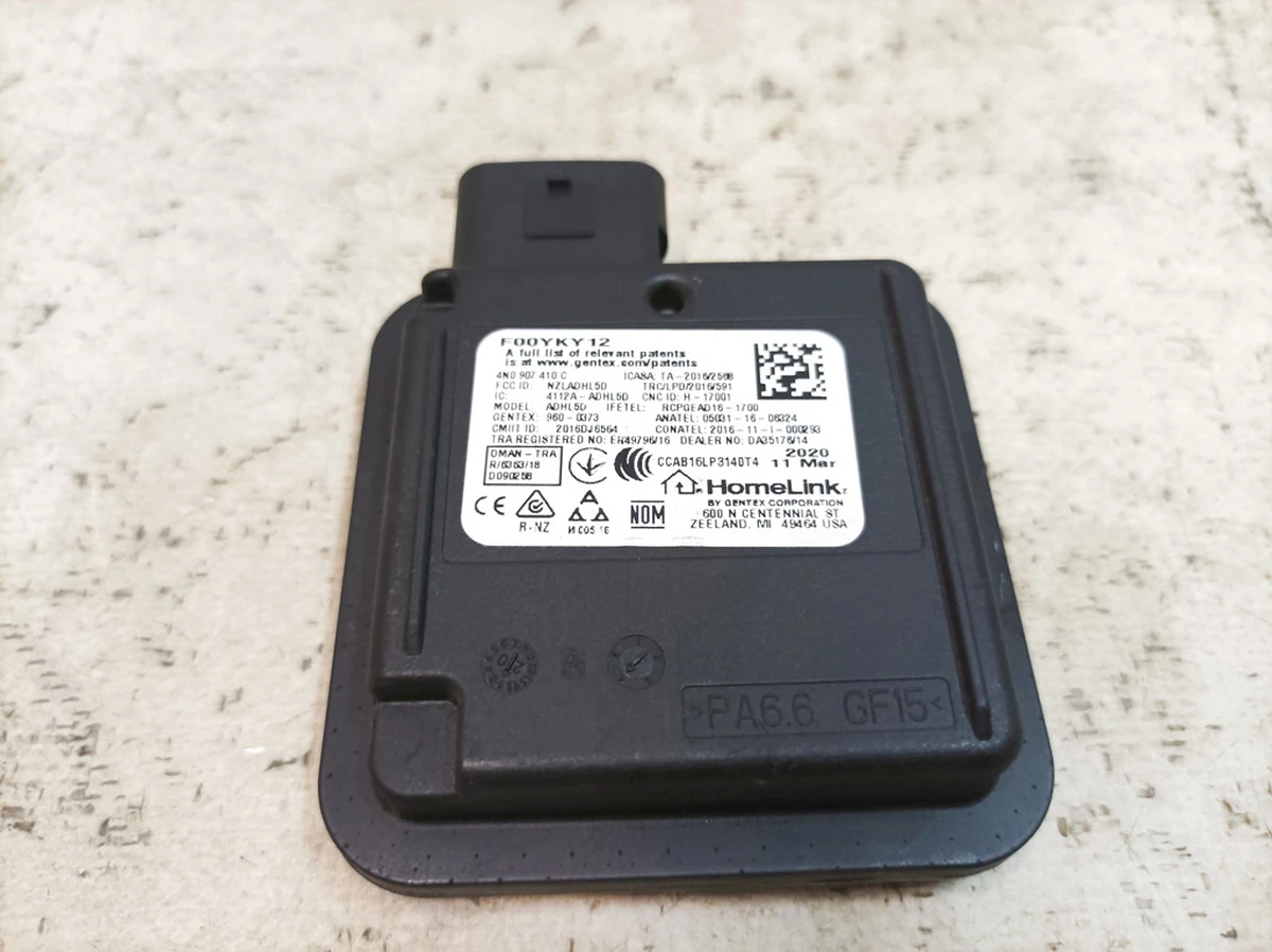 Porsche Taycan garage door opener control unit 4N0907410C