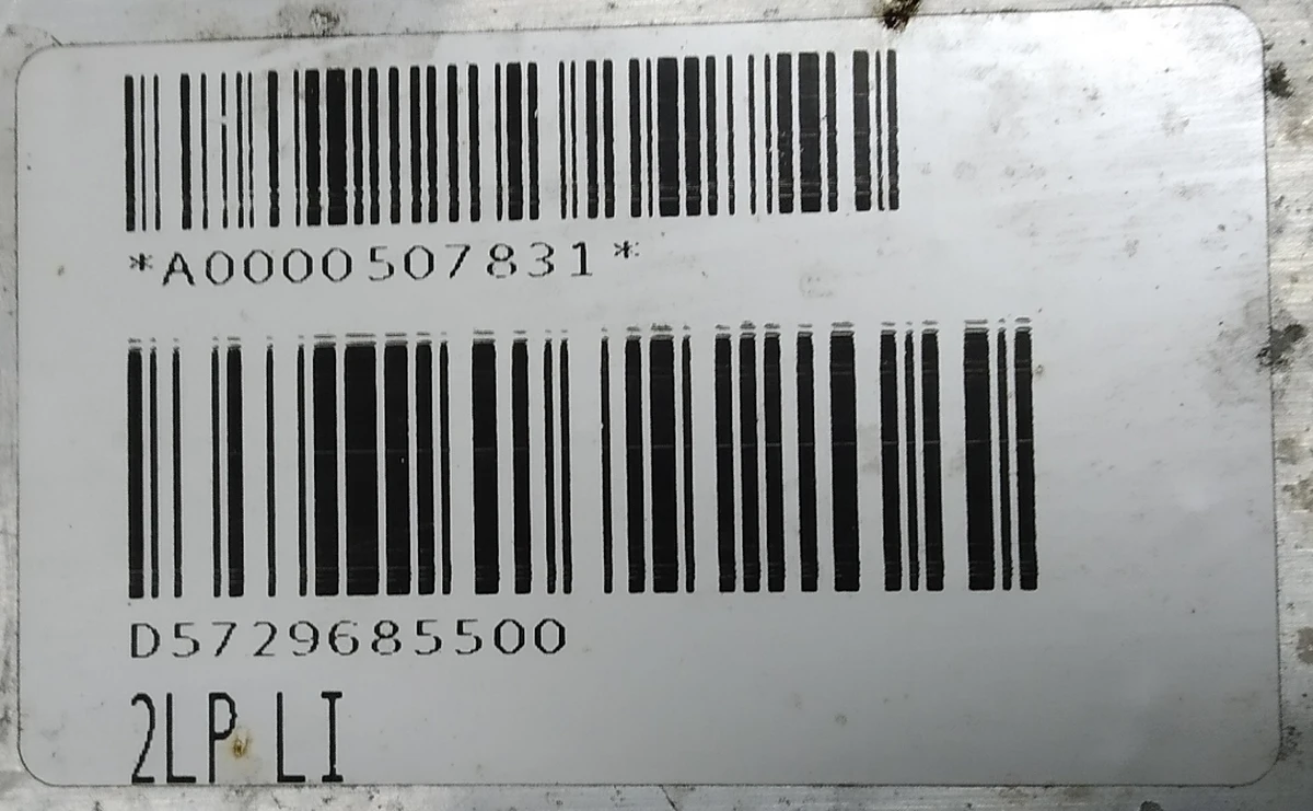 Деформирующийся элемент (стакан) основного усилителя бампера переднего нижний левый BMW I3 51117296855