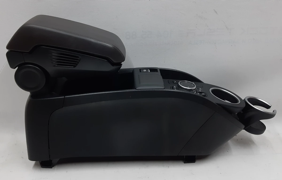 Center console SCHWARZ DALBERGIA BRAUN complete with damage BMW I3 51169283166