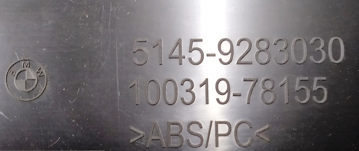 Instrument panel trim lower left assy with backlight and speakerphone BMW i3 51459283030