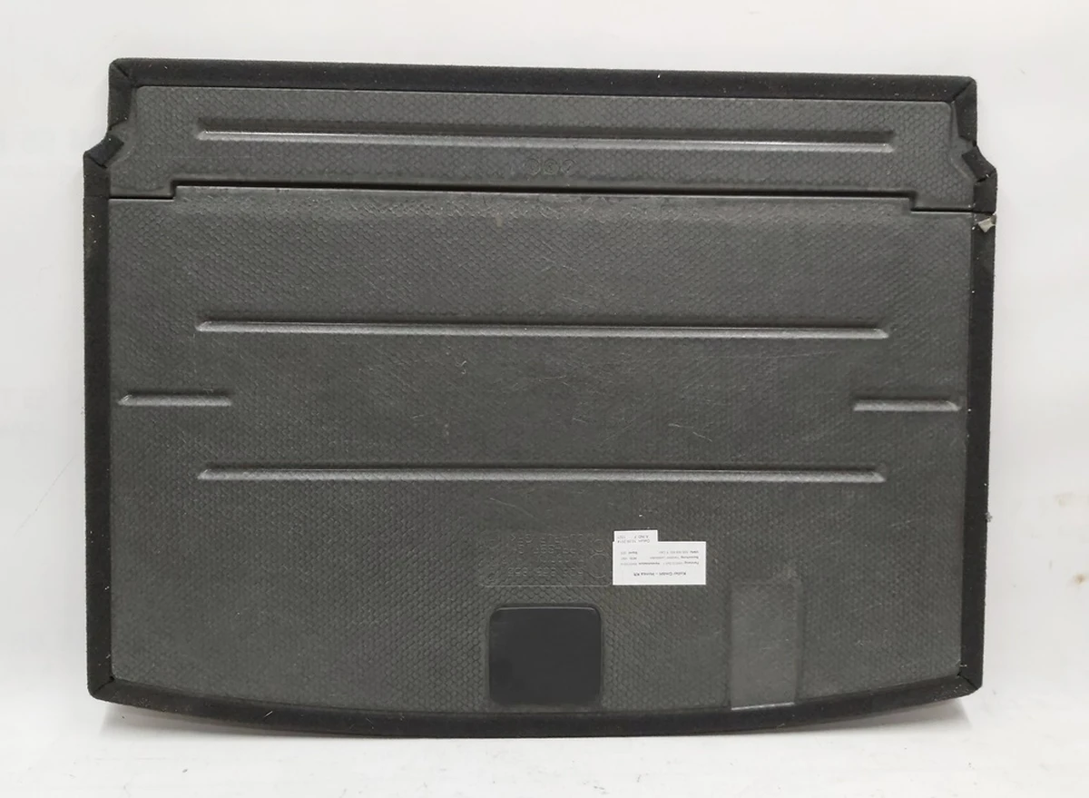 Панель пола багажного отсека чёрная в сборе с рукояткой VW E-GOLF 5G6858855FCA9