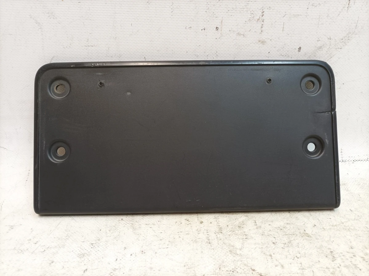 Кронштейн номерного знака передний чёрный satinschwarz с повреждением Volkswagen E-GOLF 5GE807287A