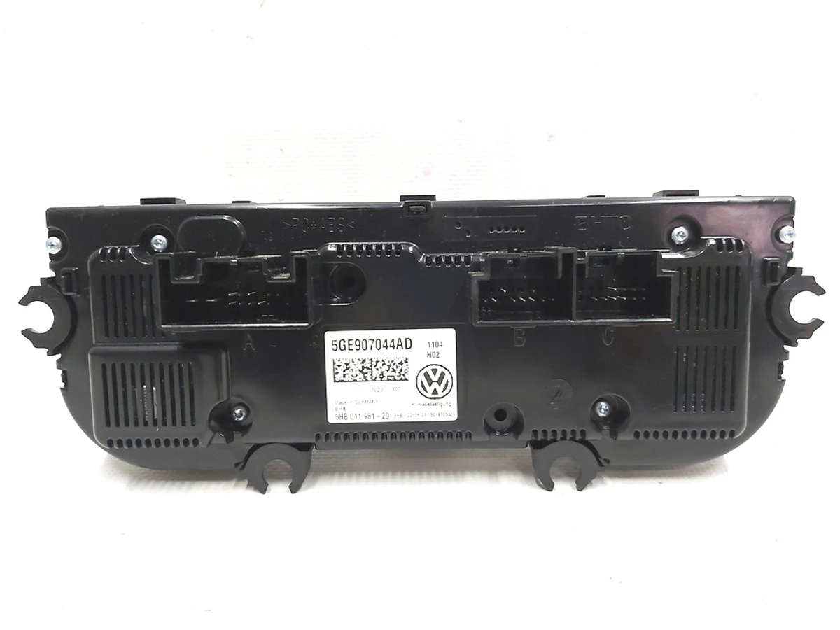 Блок управління кліматичної установки з електронним управлінням з пошкодженням Volkswagen E-GOLF 5GE907044ADWZU