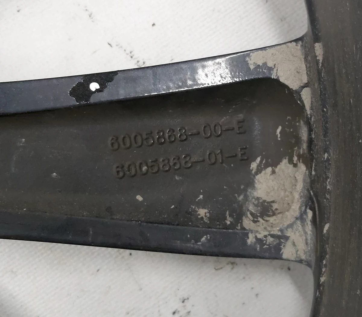 4 Диск колісний GREY TURBINE 21x8.5 J з пошкодженням Tesla model S, model S REST 1054042-00-B