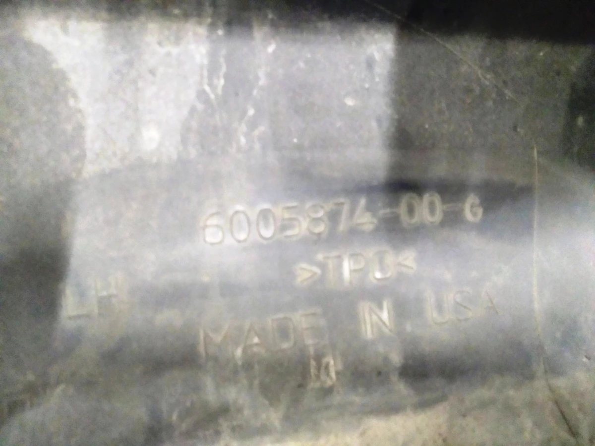 1 Накладка порога ліва рокерна панель (структурна) Tesla model S, model S REST 6005874-00