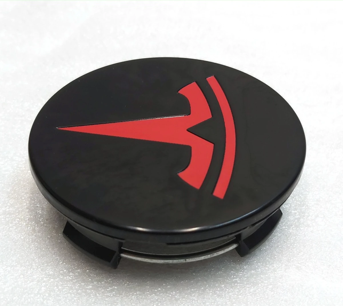 9 Колпачок центральный колесного диска 58mm RED (комплект 4 штуки) Tesla all models 6005879