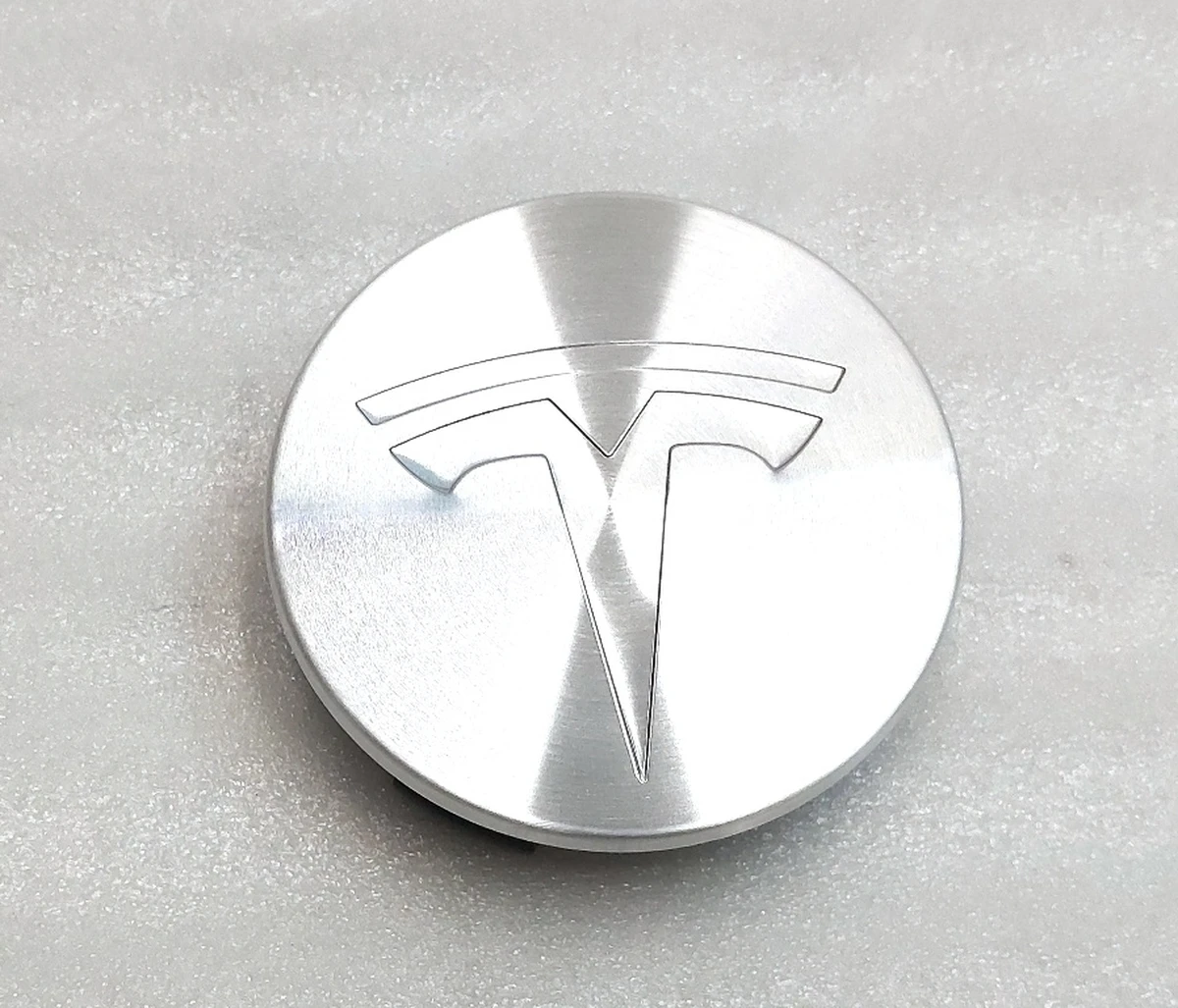 9 Ковпачок центральний колісного диска 58mm THREADED SILVER (комплект 4 штуки) Tesla all models 6005879