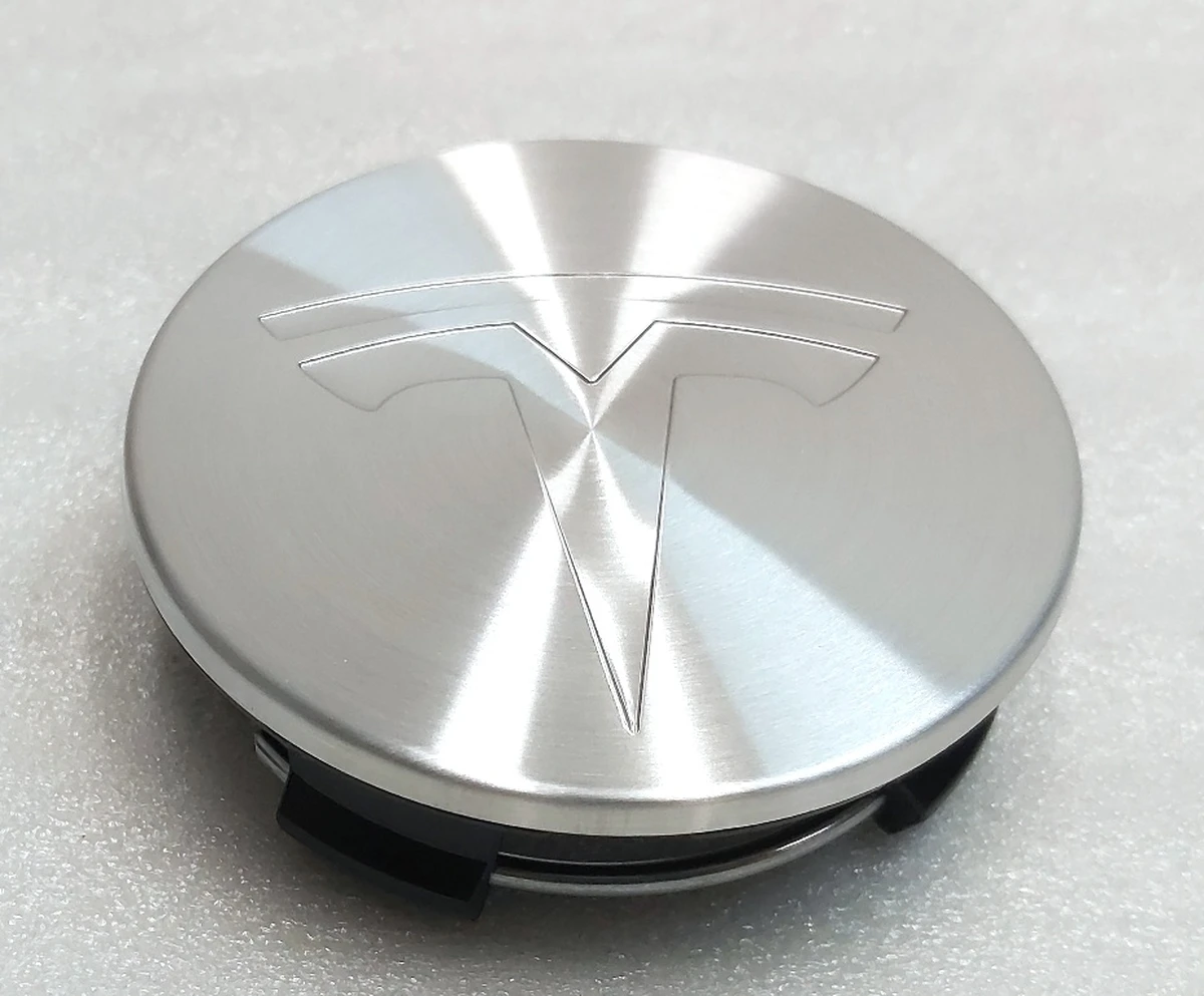 9 Ковпачок центральний колісного диска 58mm THREADED SILVER (комплект 4 штуки) Tesla all models 6005879