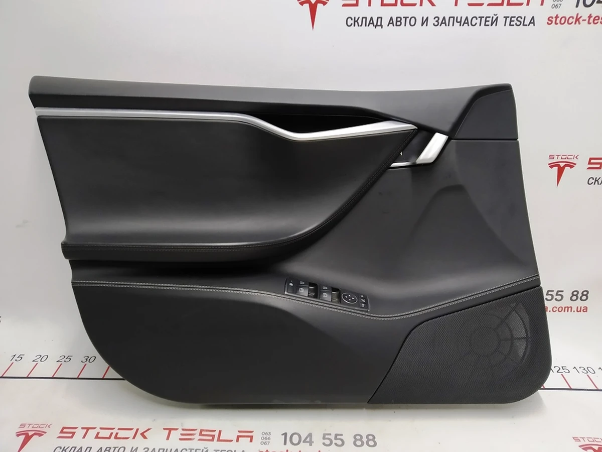1 Front left door card assembly without door card rubber bolt plug PURB/PVCB/PVCB BLACK Tesla model S, model S REST 6006071-22-M