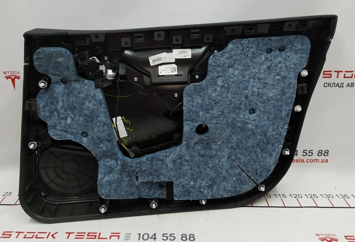 1 Front left door card PURB/G/PUR13/PVCB CREAM PREM (not included) Tesla model S REST 6006071-52-N