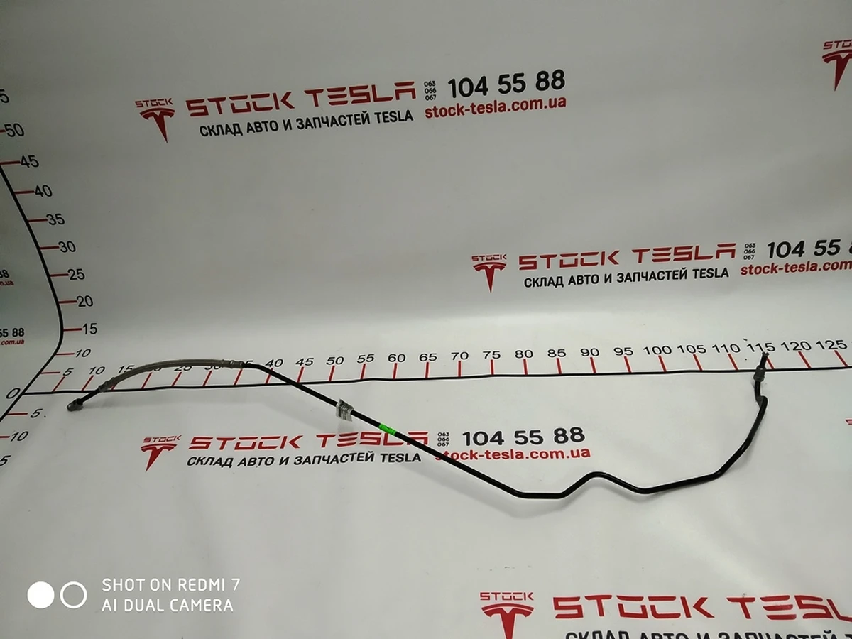 2 Трубопровод тормозной системы (от главного цилиндра к ABS) длинный Tesla model S 6006350-00-A