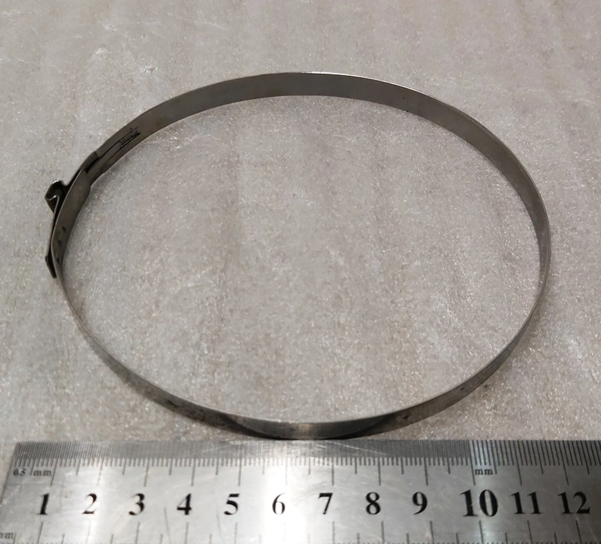 1 Clamp 128mm front air shock absorber cylinder RWD Tesla model S 6006351-00-C