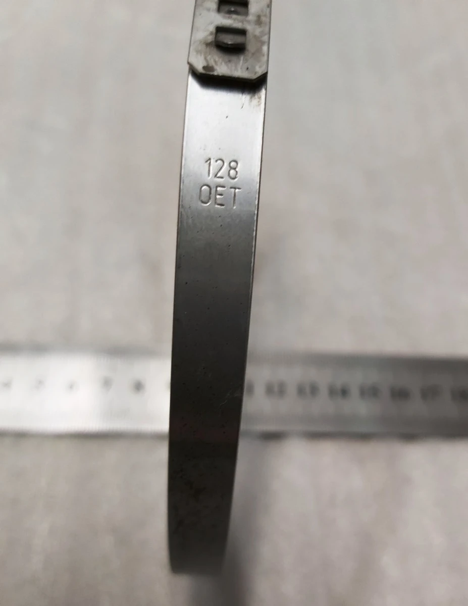 1 Clamp 128mm front air shock absorber cylinder RWD Tesla model S 6006351-00-C