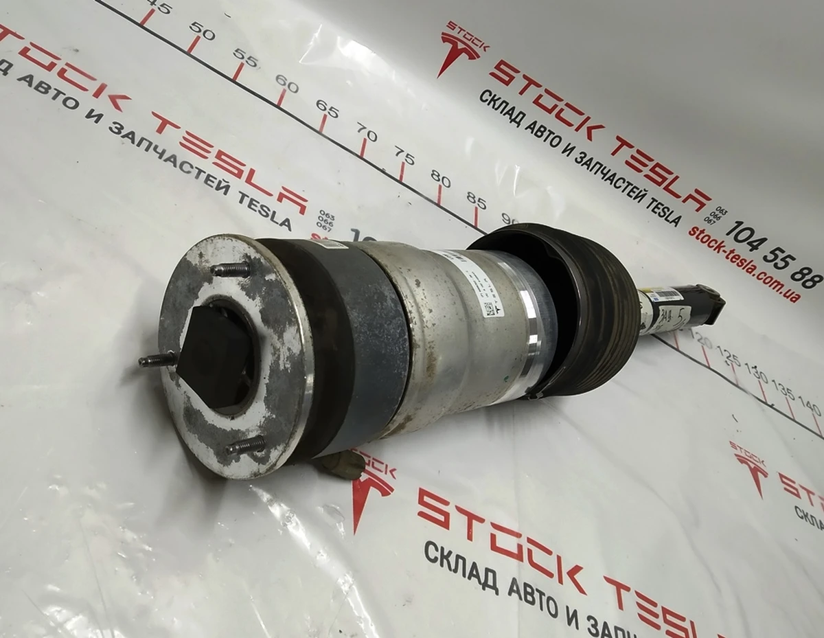 1 Rear left pneumatic shock absorber (air cylinder lets through) Tesla model S 6006352-06-C