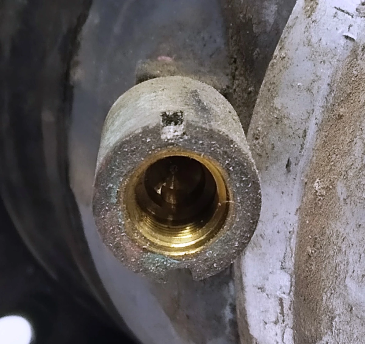 1 Rear left pneumatic shock absorber (air cylinder lets through) Tesla model S 6006352-06-C