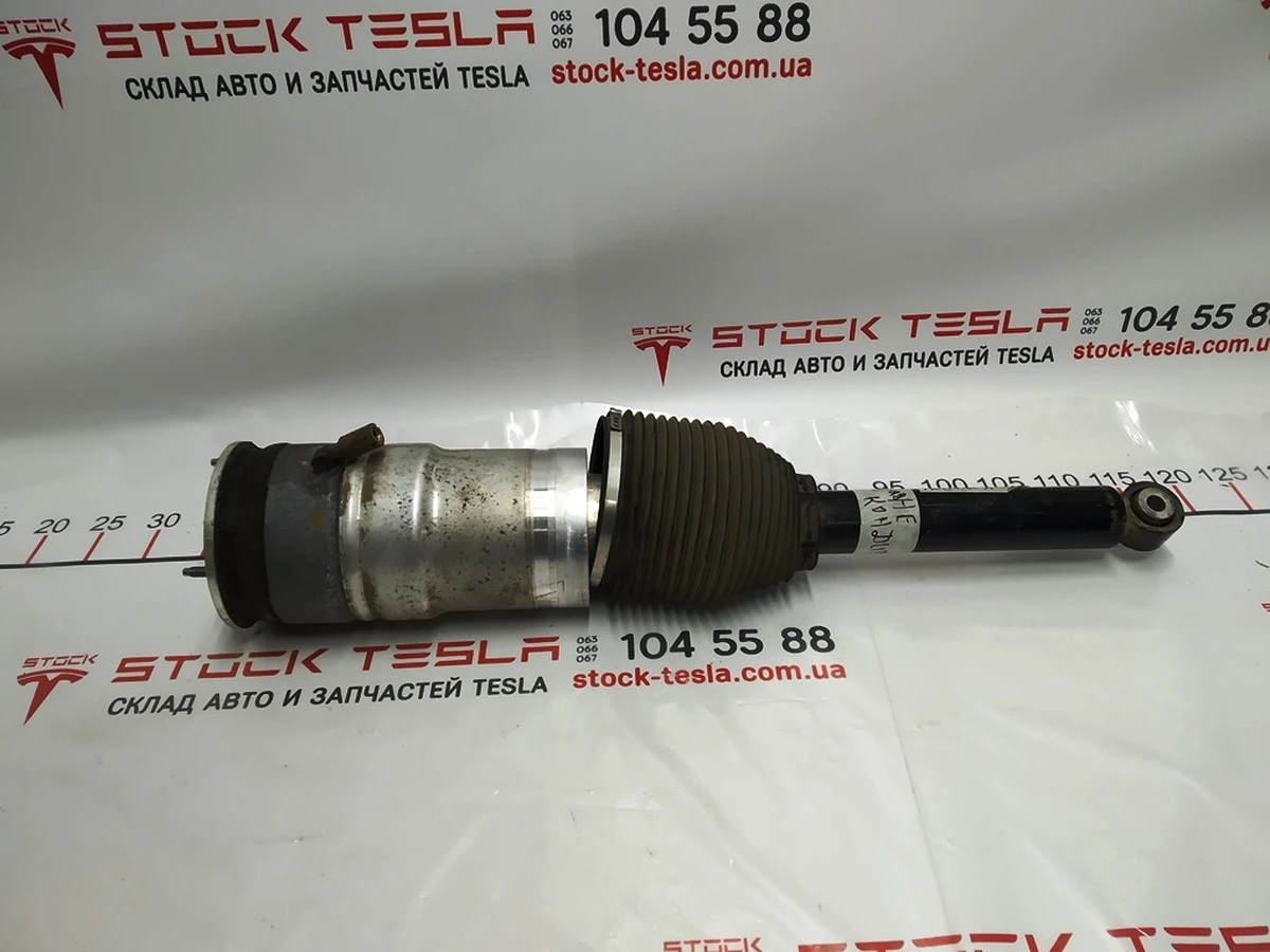 1 Rear left pneumatic shock absorber (air cylinder lets through) Tesla model S 6006352-06-C