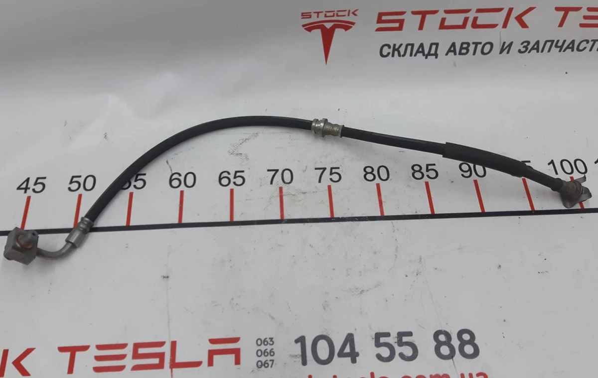 1 Шланг тормозной передний левый в сборе Tesla model X S REST 6006354-99-D