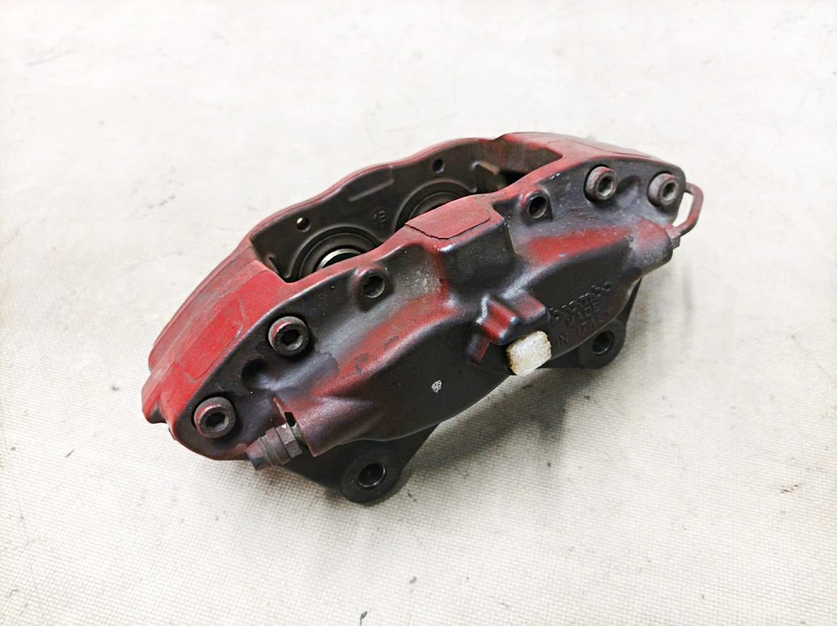 1 Суппорт тормозной задний правый BREMBO (перекрашен) без тормозных колодок 20.8662.00 Tesla Model S, Model S REST, Model X 6006438-00-B