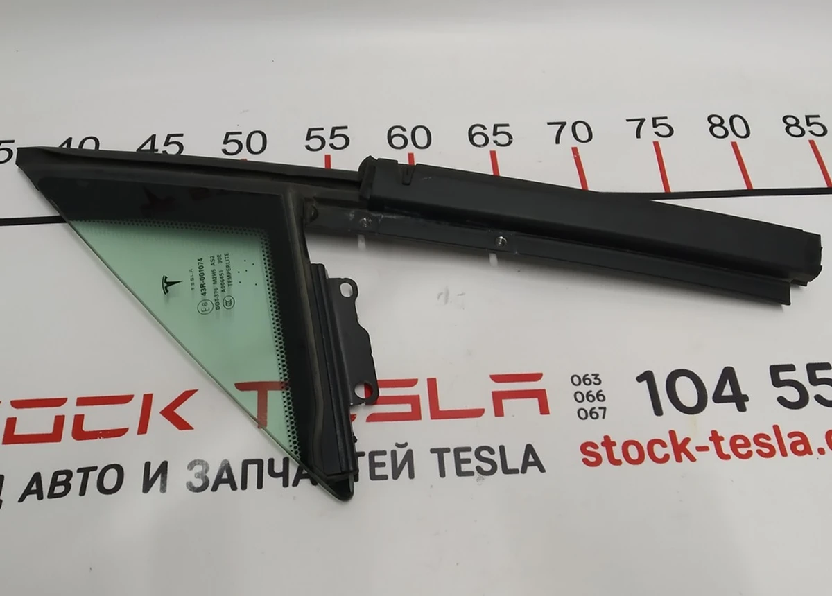 3 Front left window leaf Tesla model S, model S REST 6006644-00-J