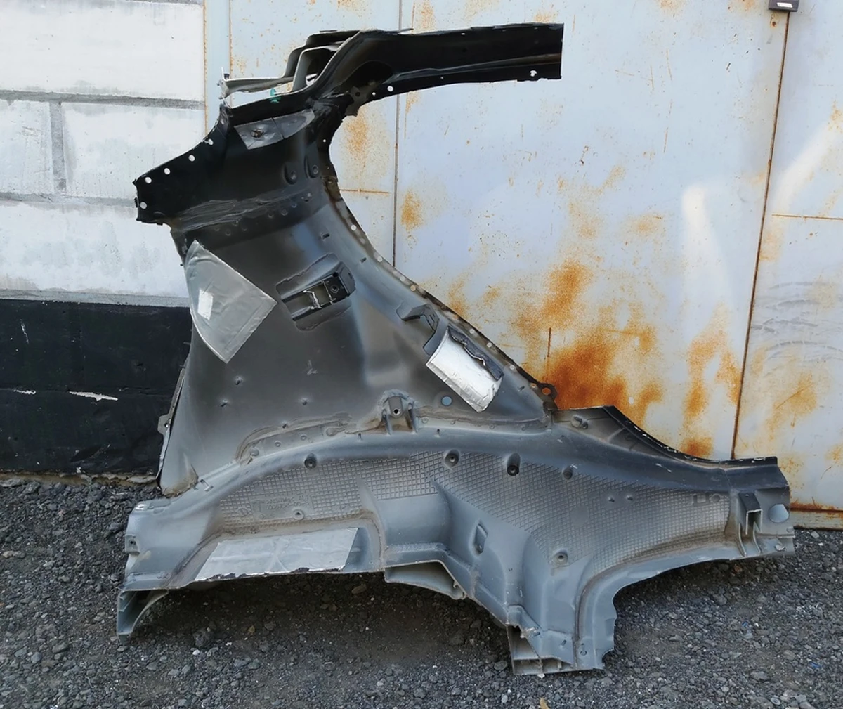 21 Чверть задня ліва стакан внутрішня частина з фрагментом даху RWD Tesla model S, model S REST 1024368-S0-A