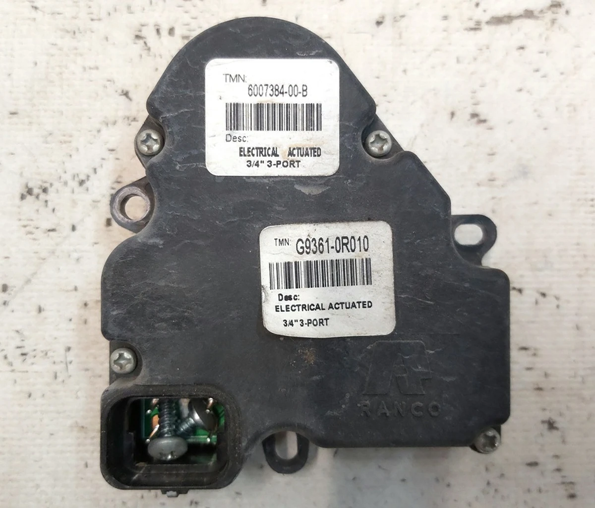 16 Привод клапана тройного Tesla Model S, Model S REST 6007384-00-E