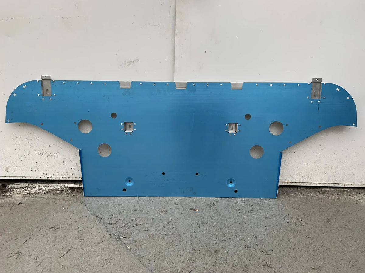 1 Защита днища передняя allum 2mm Tesla model S 6008189-00-F