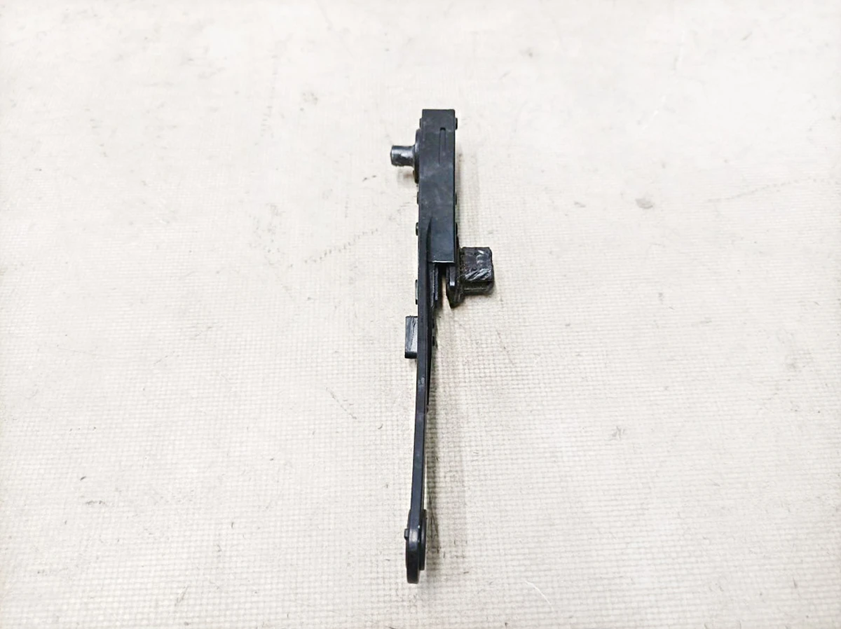 19 Rear left rear hatch guide bracket with damage REV01 Tesla model S 6008676-00-H