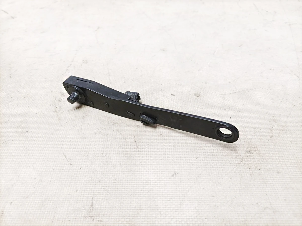 19 Rear left rear hatch guide bracket with damage REV01 Tesla model S 6008676-00-H