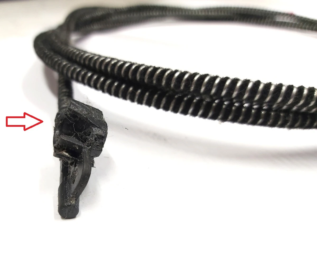 16 DRIVE CABLE - LEFT red damaged Tesla model S, model S REST 6008692-00-B