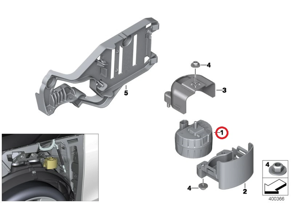 Altern.power siren w inclination indicat