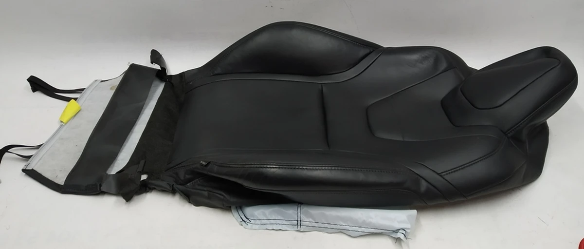 1 Driver seat back cover NEXT GEN BLACK (GEN 2) Tesla model S, model S REST 1056292-02-B