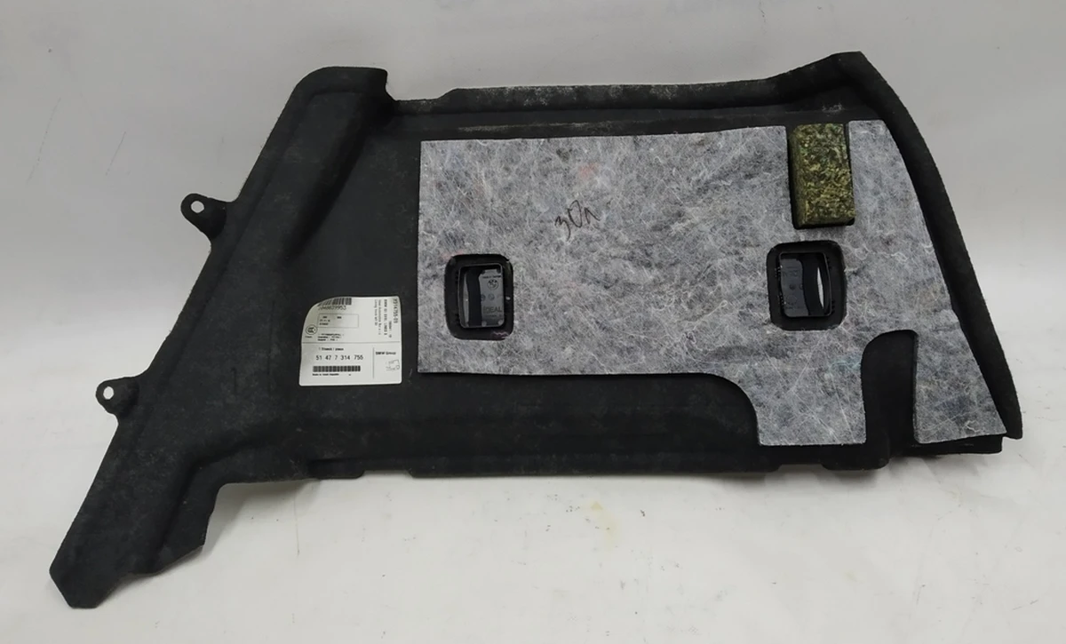 Оздоблення багажника бічна ліва в зборі з стягнутий стрічкою BMW I3 51477314755