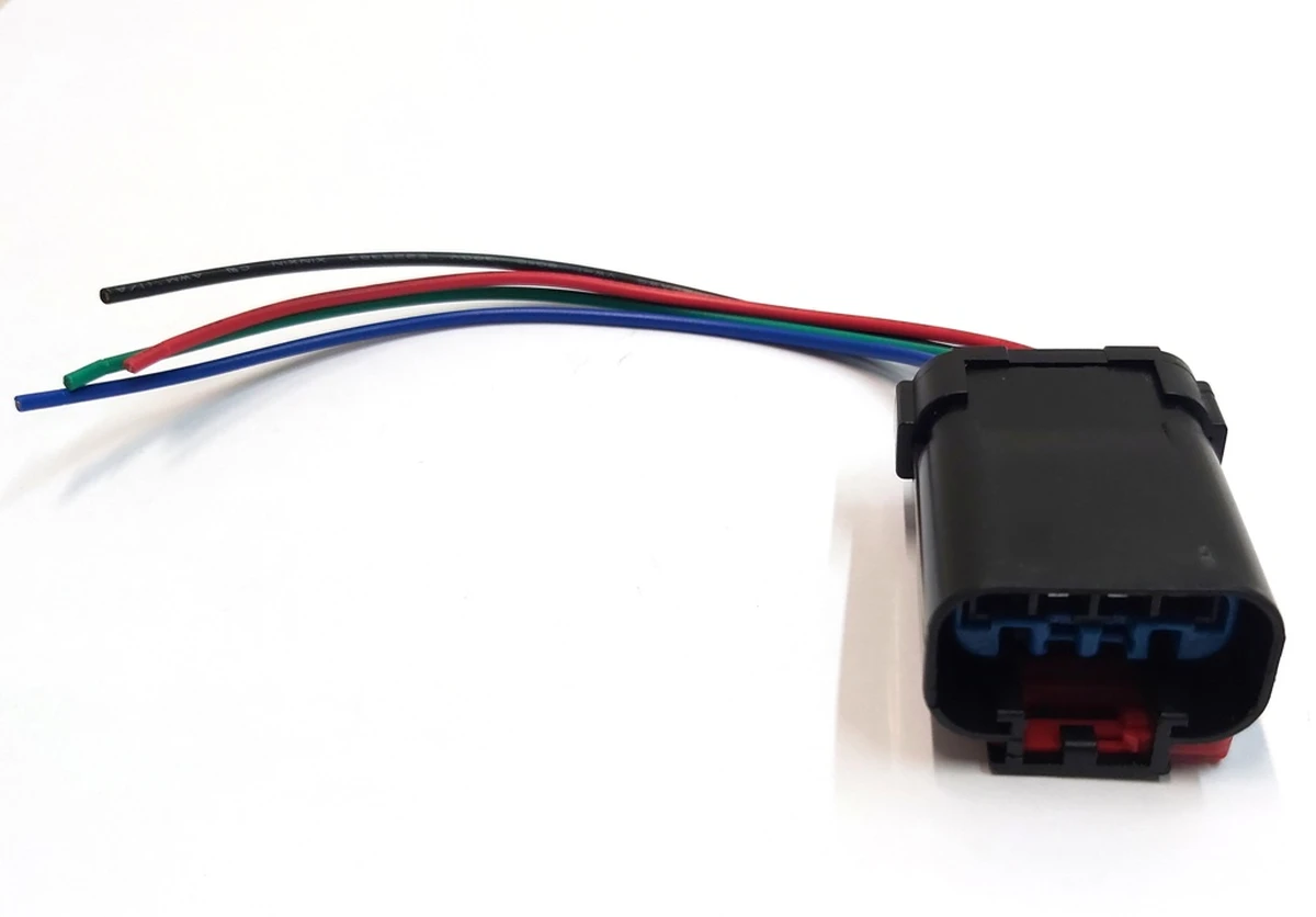 2 Разъём проводки тормозного суппорта (4pin) Tesla model S,model S REST,model X 1004430-01-M